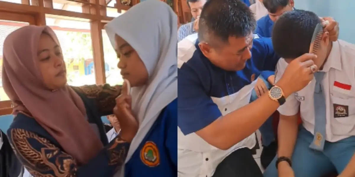 Parenting Day SMA Negeri 1 Pulung Ponorogo panen pujian (Sumber : TikTok/@sman1pulung)