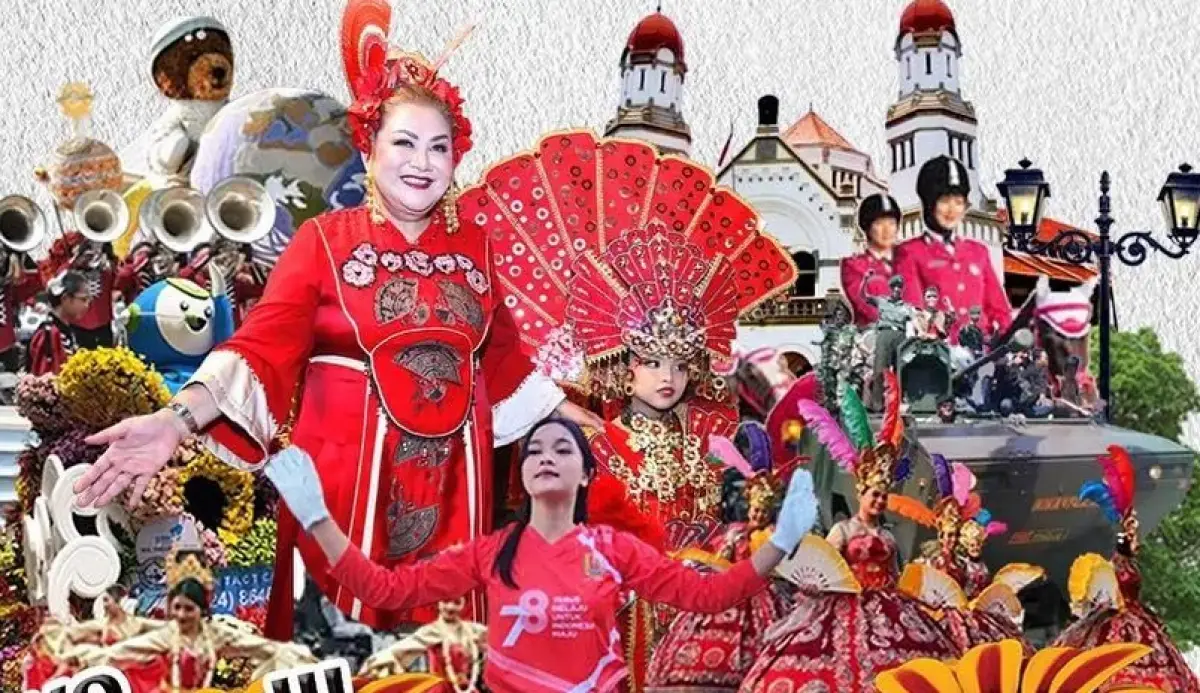Semarang Merdeka Flower Festival bakal digelar Minggu 27 Agustus 2023 sore. (Sumber : Pemkot Semarang)