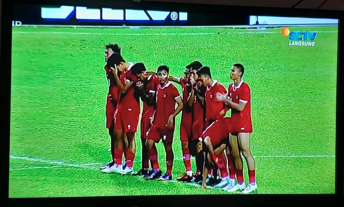 Hasil pertandingan Indonesia vs Vietnam berakhir dengan kemenangan Vietnam lewat adu penalti, Sabtu, 26 Agustus 2023. (SCTV)