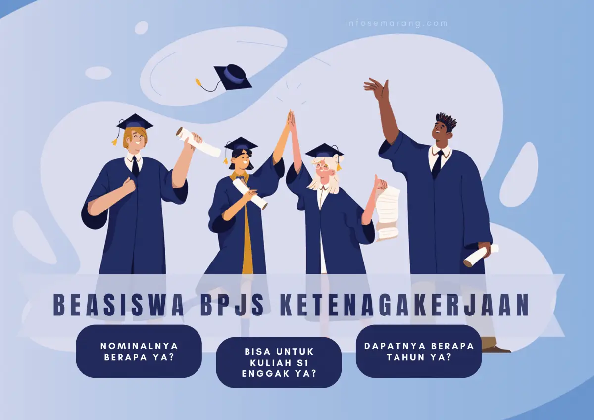 Cek besaran nominal beasiswa pendidikan yang didapat anak peserta BPJS Ketenagakerjaan, jumlahnya fantastis. (Sumber : InfoSemarang.com)