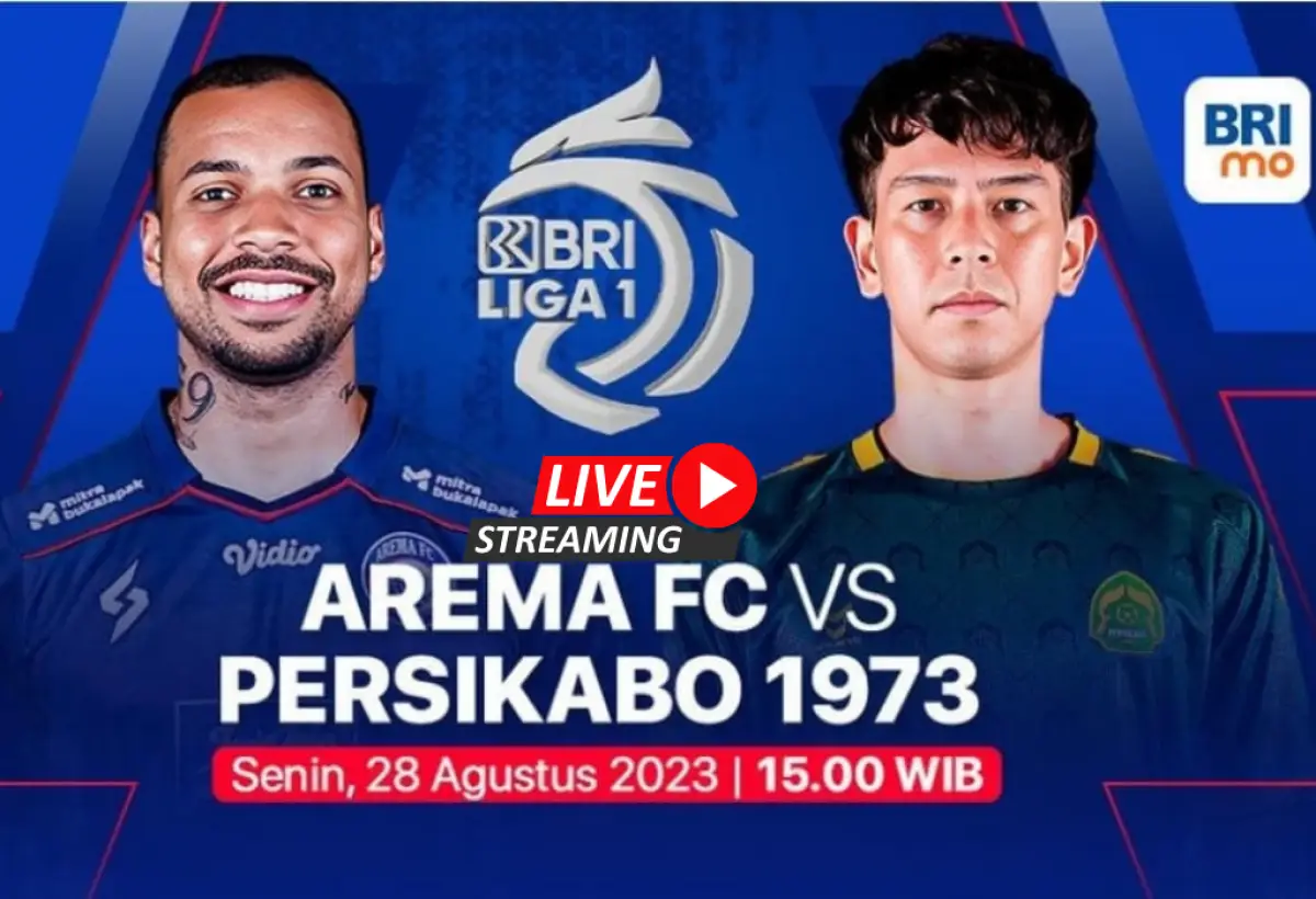 Link Streaming Siaran Langsung Arema FC vs Persikabo 1973 BRI Liga 1 Legal, Bukan di BgBola NobarTV (Sumber : Vidio.com)