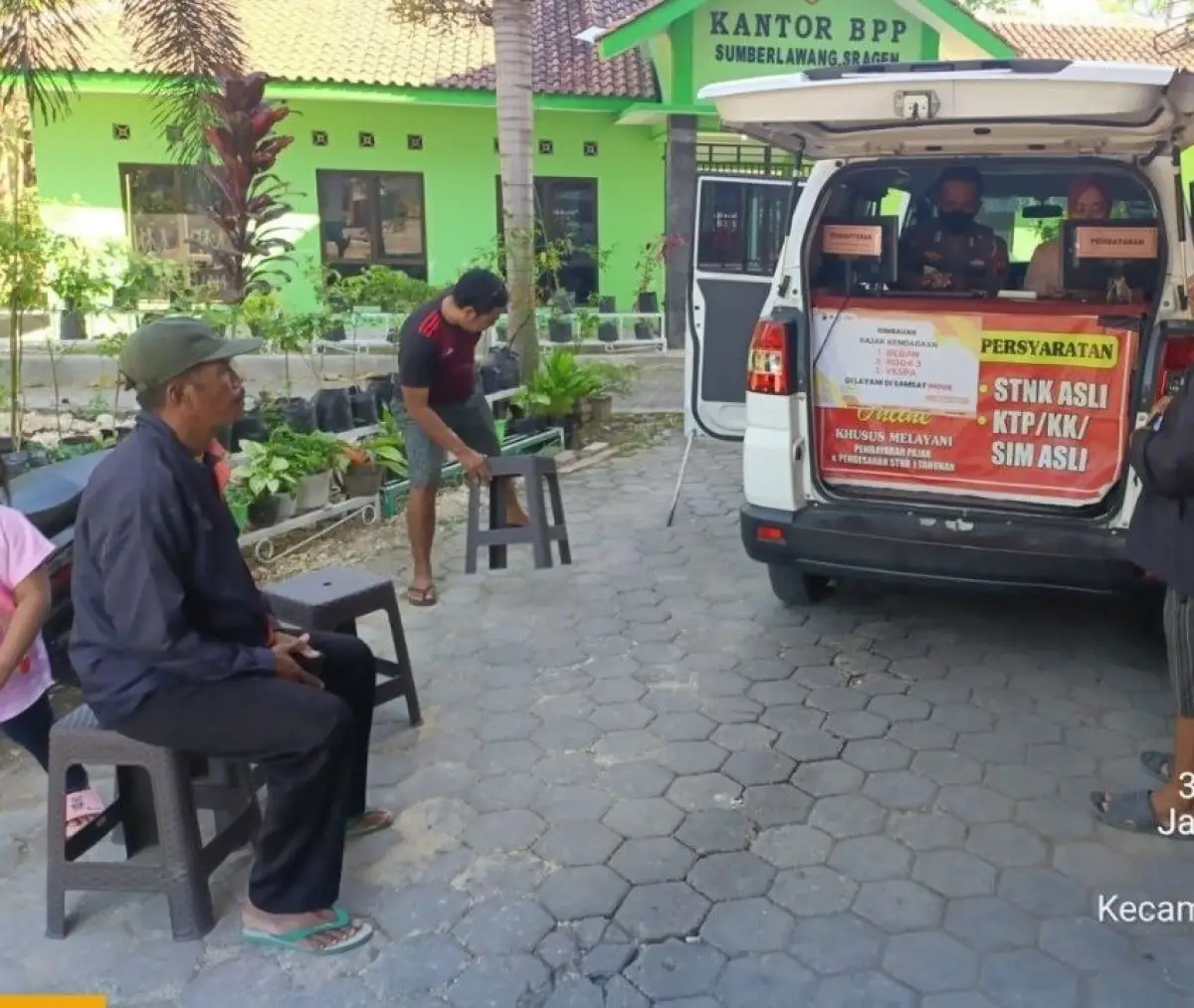 Jadwal dan Lokasi Samsat keliling Sragen (Sumber : Instagram @Samsat_Sragen)