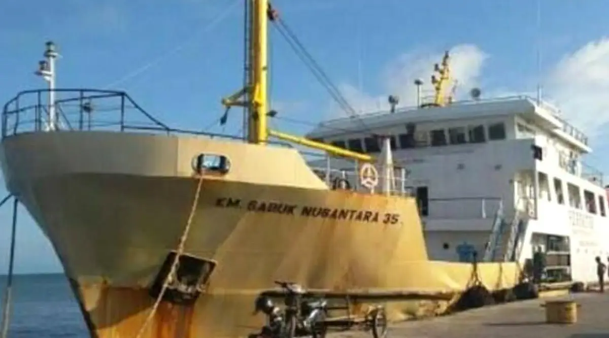 Rute dan tarif Kapal KM Sabuk Nusantara 35 dari Pelabuhan Tanjung Mas Semarang ke Jepara, Kalimantan Tengah dan Kalimantan Barat. (Sumber : Marine Traffic)