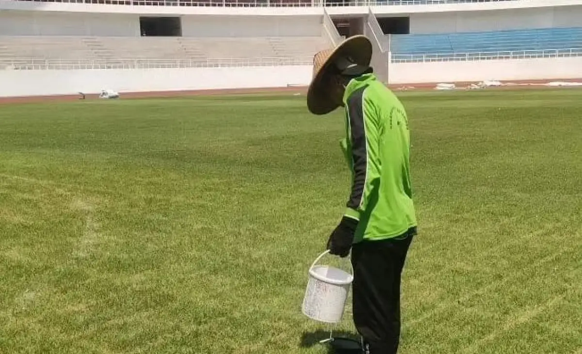 Stadion Jatidiri kandang PSIS Semarang direnovasi hingga Oktober 2024. (Sumber: Lestarindo Soccerfield)