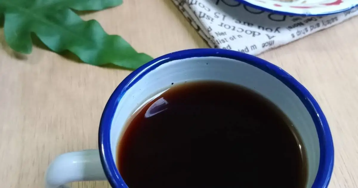 Resep teh ginastel ala angkringan, teh lebih harum dan pekat. (Sumber : Cookpad)