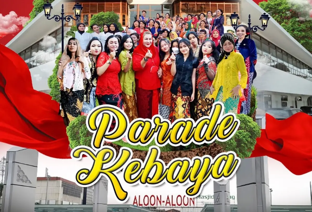 Bakal ada Parade Kebaya pada Jumat 1 September 2023 malam di Aloon-aloon Masjid Agung Semarang. (Sumber : Pemkot Semarang)