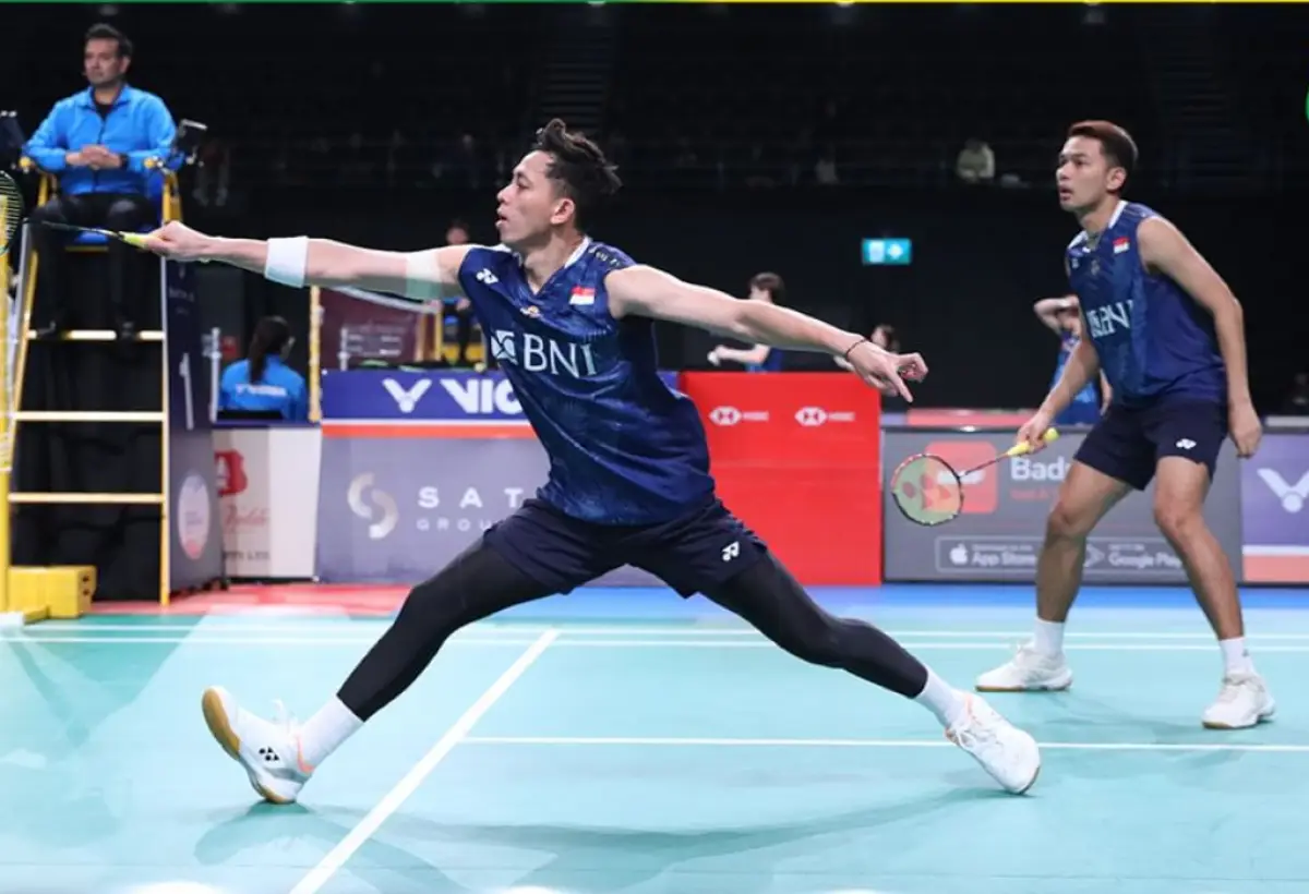 Fajar Alfian/Muhmmad Rian Ardianto akan bertanding di babak 32 besar Denmark Open 2023, Rabu 18 Oktober 2023. (Sumber : Instagram/badminton.ina)
