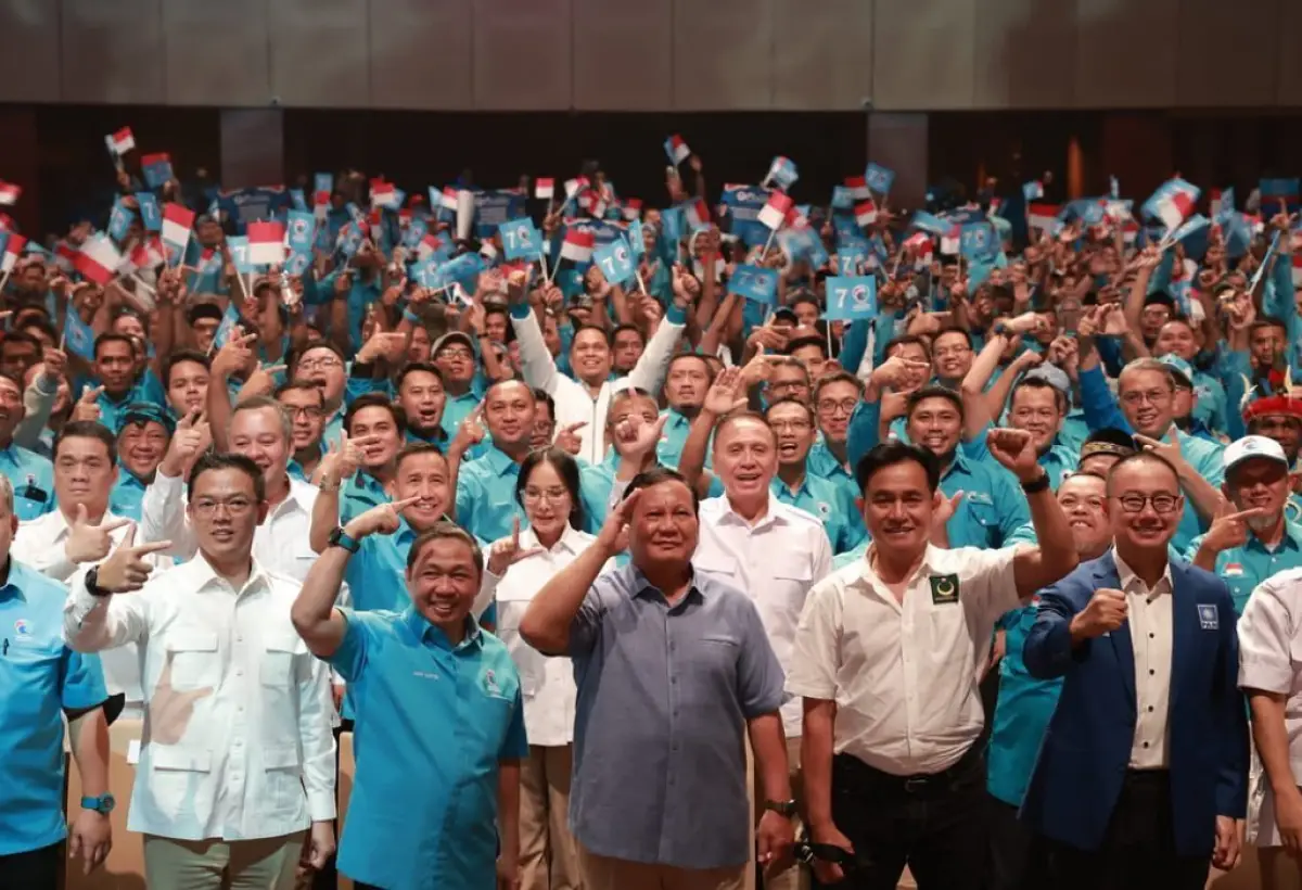 Sindiran Prabowo untuk manuver Cak Imin yang tiba-tiba dukung Anies Baswedan. (Sumber : Instagram/prabowo)