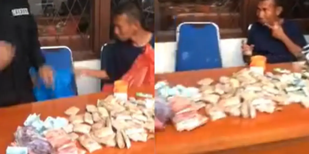 Pengemis Ditangkap Usai Pamer Alat Kelamin ke Ibu-ibu, Pas Digeledah Ternyata Simpan Uang Puluhan Juta (Sumber : Instagram/@memomedsos)