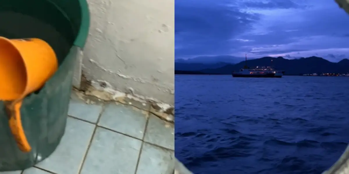 Terkesan Kumuh, Toilet di Kapal Ini Ternyata Punya View Mewah, Netizen: Kukira Itali, Ternyata Bali (Sumber : TikTok/@bliputudharma)