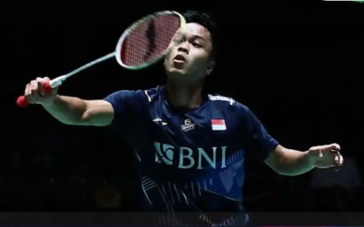 Anthony Ginting melaju ke babak 16 besar Malaysia Open 2024 setelah kalahkan wakil China Taipei, Su Li Yang. (Sumber : instagram.com/pbsibadminton.ina)