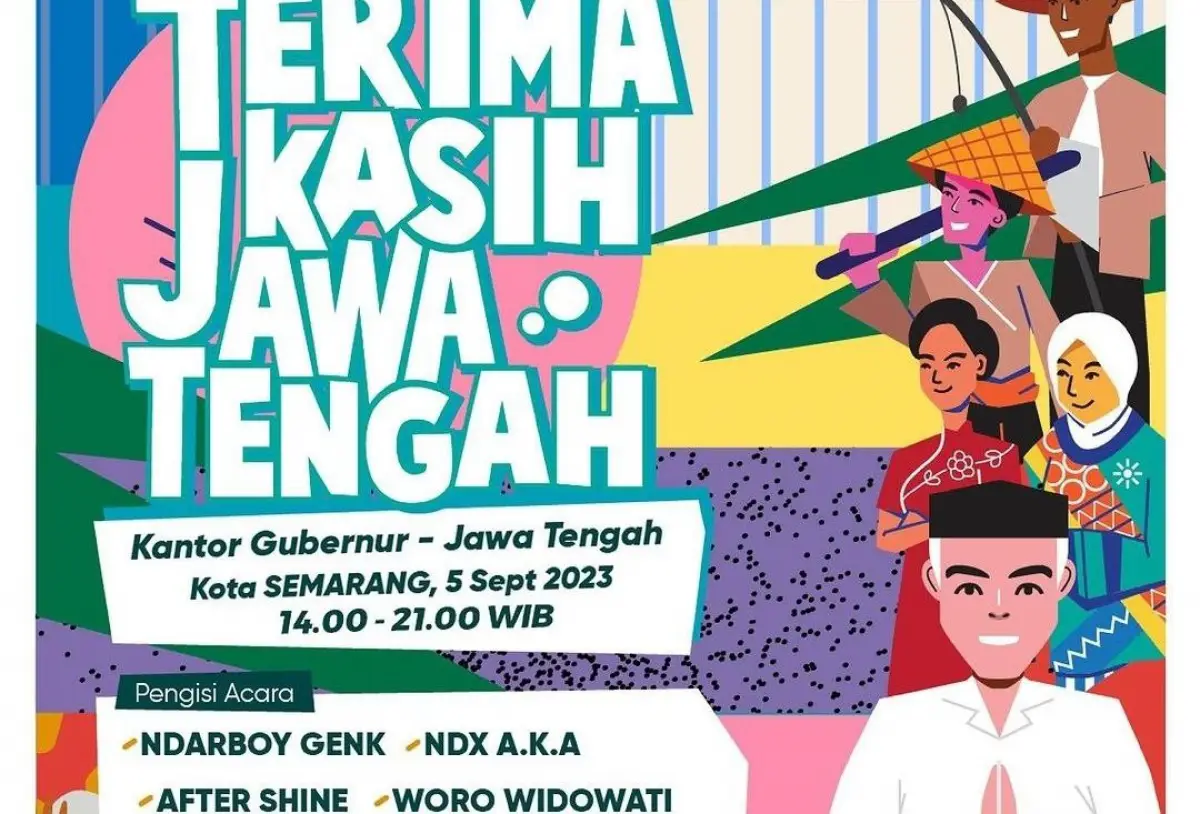 Acara Perpisahan Ganjar Pranowo (Sumber : Instagram @ganjarpranowo)