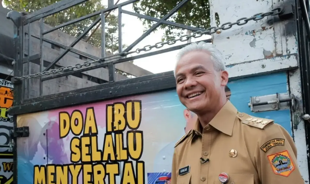 Ganjar Pranowo bapak truk nusantara (Sumber : antara)