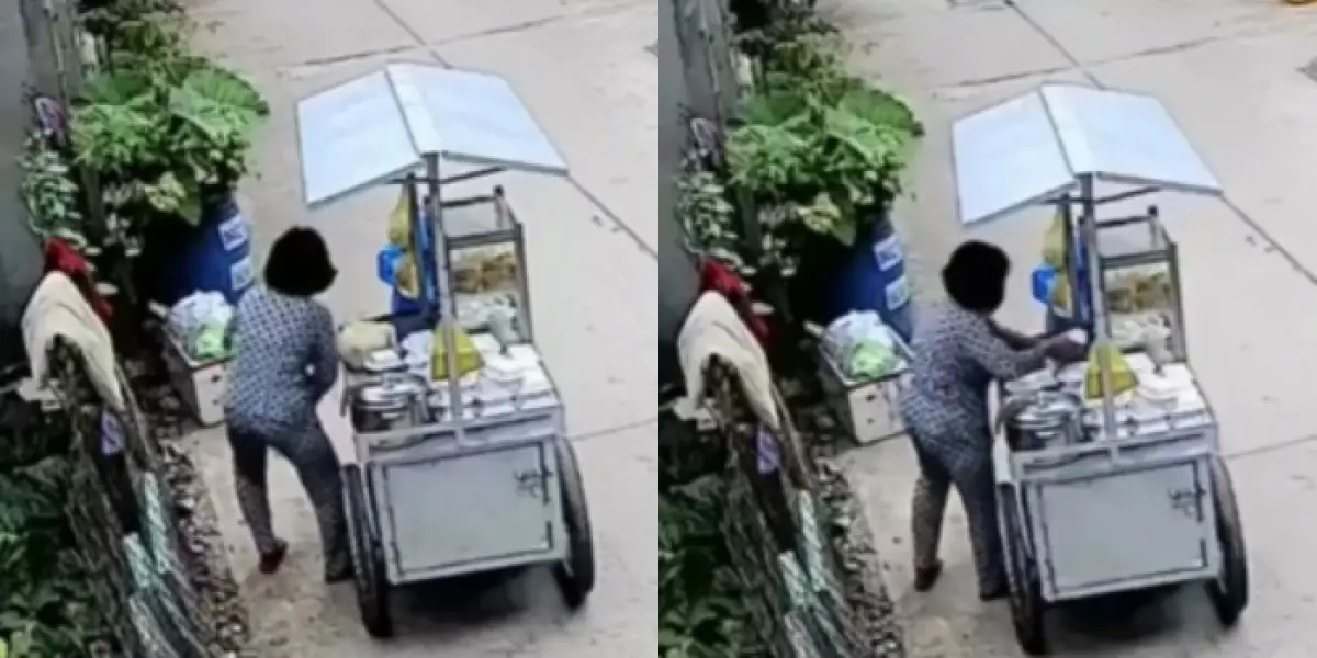 Tempel Makanan ke Alat Vital, Aksi Penjual Ini Bikin Gempar Warganet: Penglariskah? (Sumber : Instagram/@fakta,jakarta)