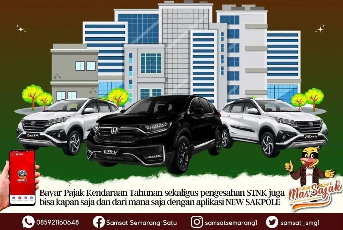 Samsat Keliling Semarang (Sumber : Instagram @samsatsemarang1)