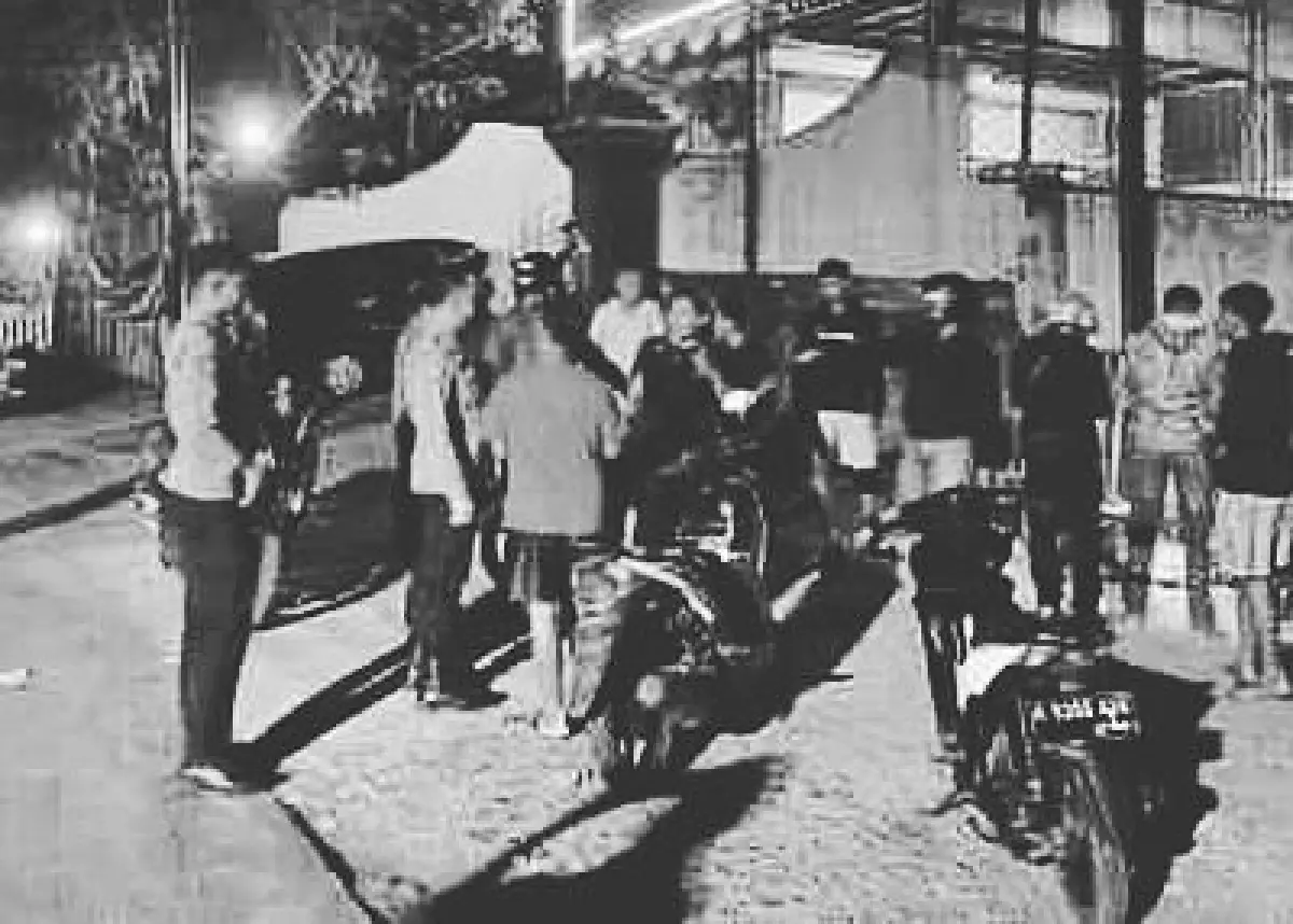 Lokasi Revianto dikeroyok dan dibacok gerombolan orang tak dikenal di Jalan Pengapon, Kemijen, Semarang. (Sumber : Instagram @infokriminalsemarang)