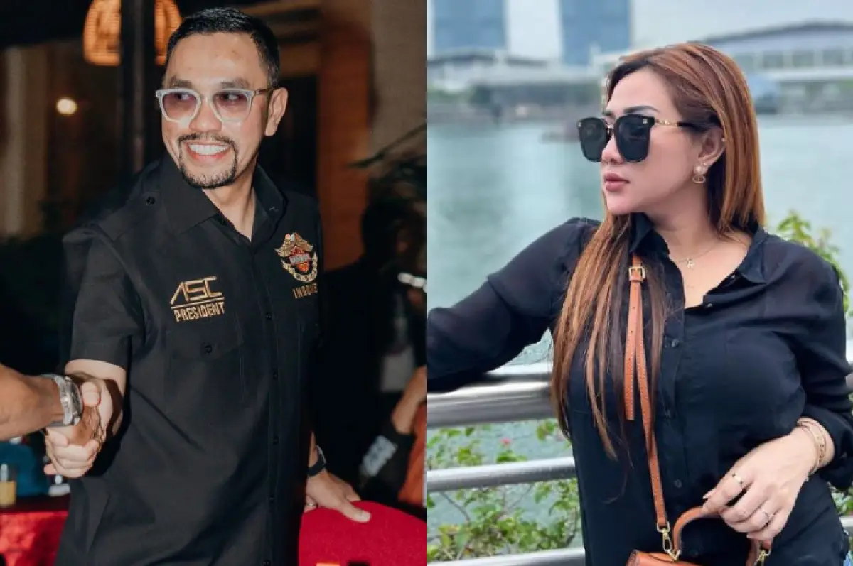 Ahmad Sahroni enggak percaya Luluk Nuril merupakan istri seorang Polisi (Sumber : instagram @ahmadsahroni88/@luluknurilreal)