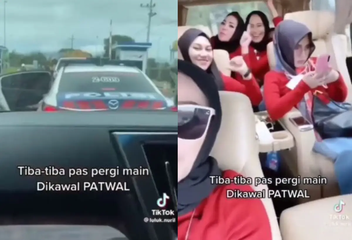 VIRAL Istri Polisi Maki Anak SMK Magang di Pusat Perbelanjaan, Ternyata Juga Gunakan Patwal Untuk Kawal Pergi Main (Sumber : X.com/@Heraloebss)