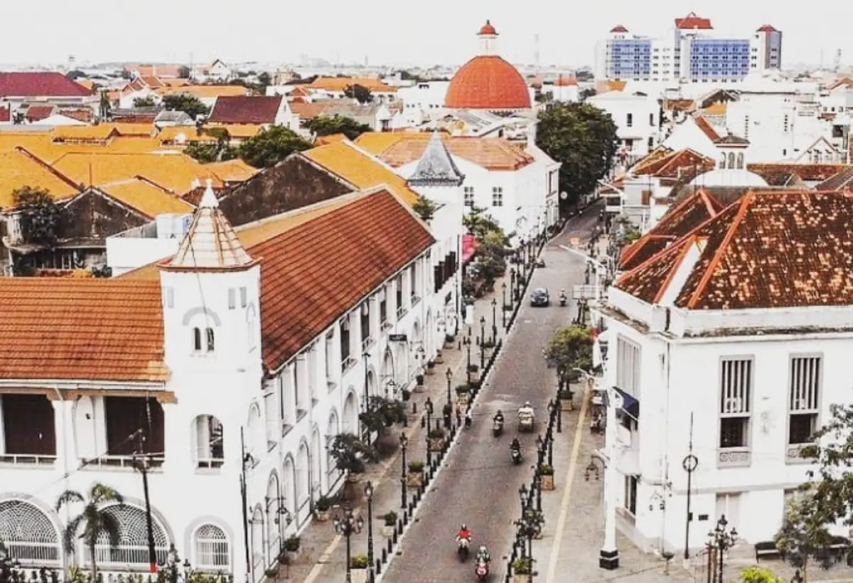 Mbak Ita apresiasi peran Ganjar Pranowo dalam pengembagan Kota Lama. (Sumber : Instagram/kotalama.semarang)