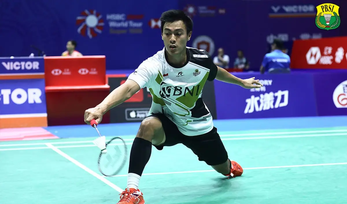 Shesar Hiren Rhustavito akan melawan Yushi Tanaka di babak 32 besar Korea Masters 2023. (Sumber : PBSI)