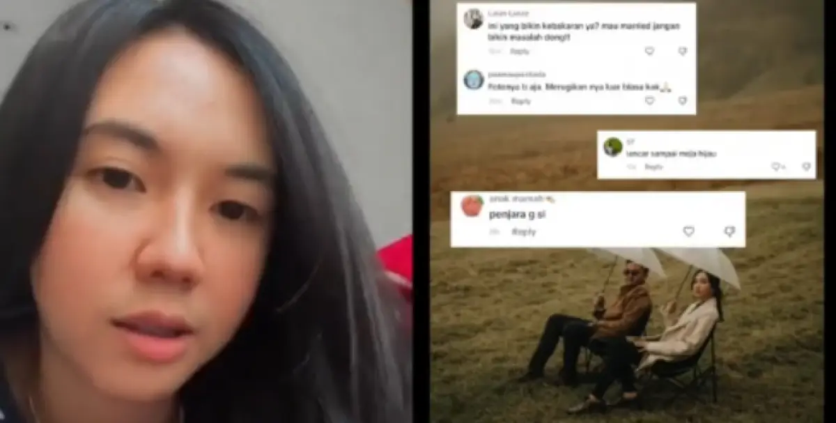 Sudah Dirujak Warganet Dituduh Pengantin yang Prewedding di Bromo, Wanita Ini Ngakak Sambil Kasih Penjelasan (Sumber : TikTok)