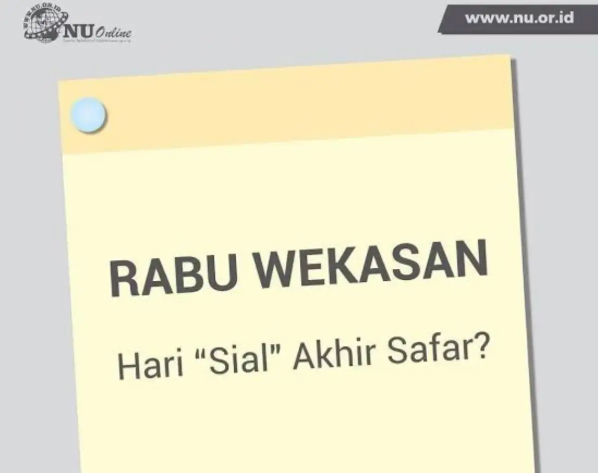 Rabu Wekasan dalam isla jawa (Sumber : NU Online)