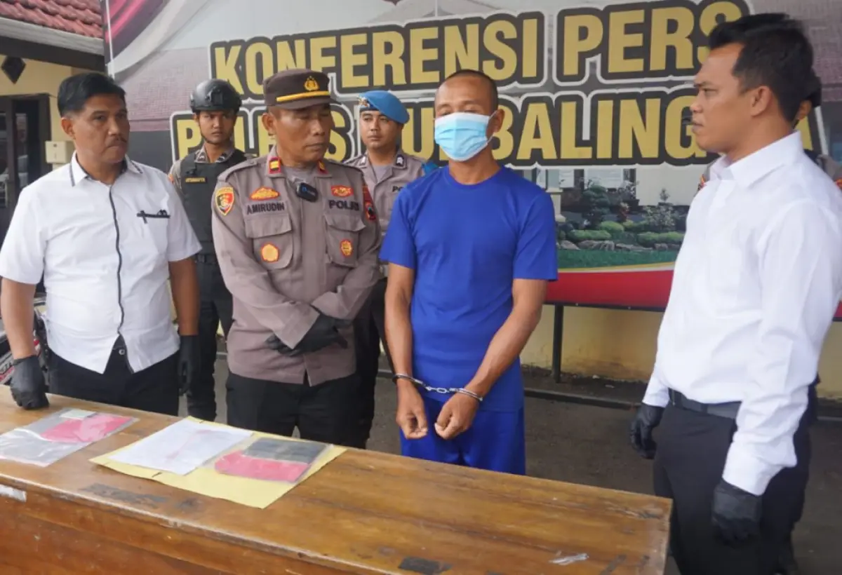 Mantan anggota TNI di Purbalingga gadaikan motor orang untuk judi online. (Sumber : Humas Polres Purbalingga)