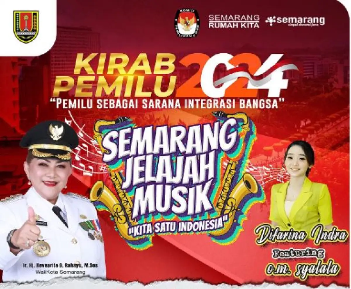 Pemkot Semarang Segera Gelar Kirab Pemilu 2024 (Sumber : instagram.com/semarangpemkot)