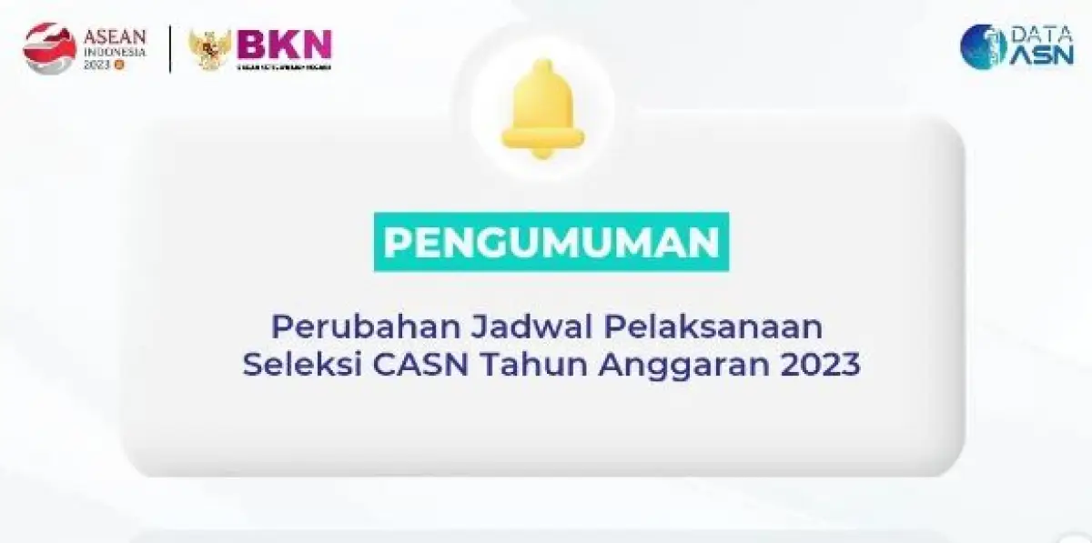 RESMI DIUNDUR! Ini Jadwal Terbaru Seleksi CASN 2023 Dari BKN (Sumber : instagram.com/bkngoidofficial)