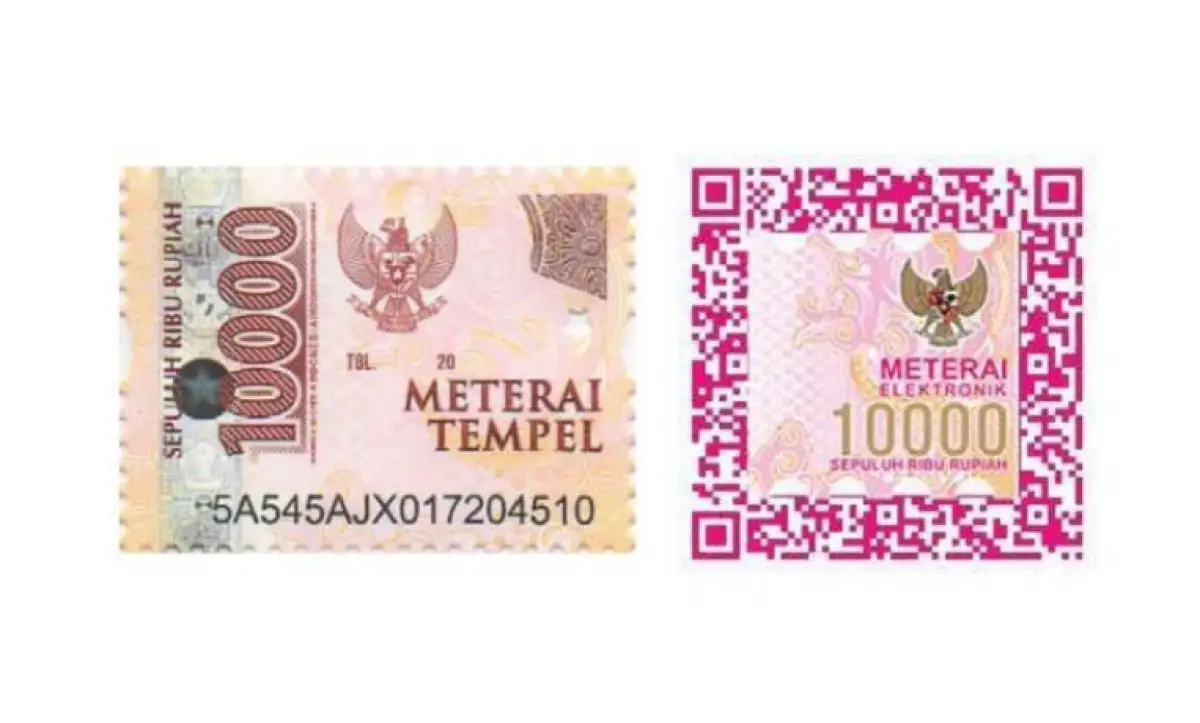 Jangan coba-coba pakai meterai tempel atau meterai fisik untuk daftar CPNS PPPK 2023. (Sumber : Freepik)