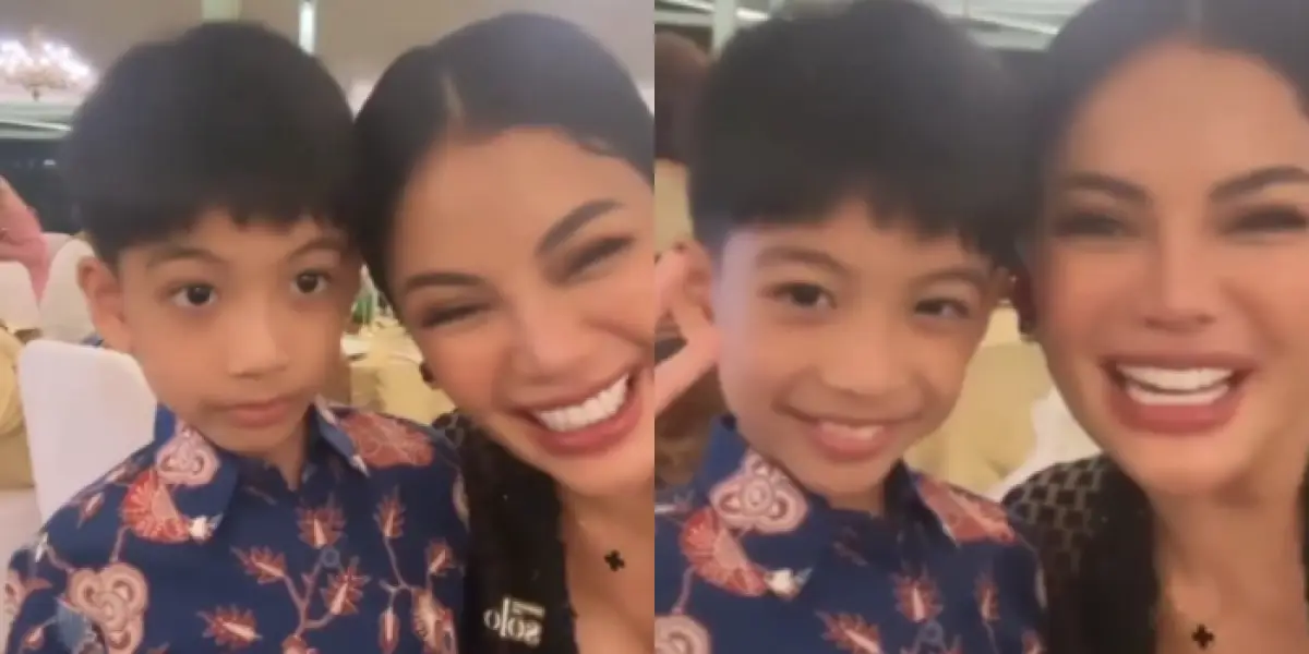 Sikap Jan Ethes dipuji saat tolak ciuman dari Nikita Mirzani (Sumber : Instagram/@selvie_ananda))