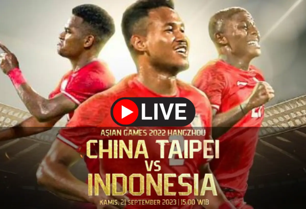 Siaran Langsung RCTI: Link Live Streaming China Taipei vs Indonesia U-24 Hari Ini 21 September 2023 (Sumber : instagram.com/pssi)