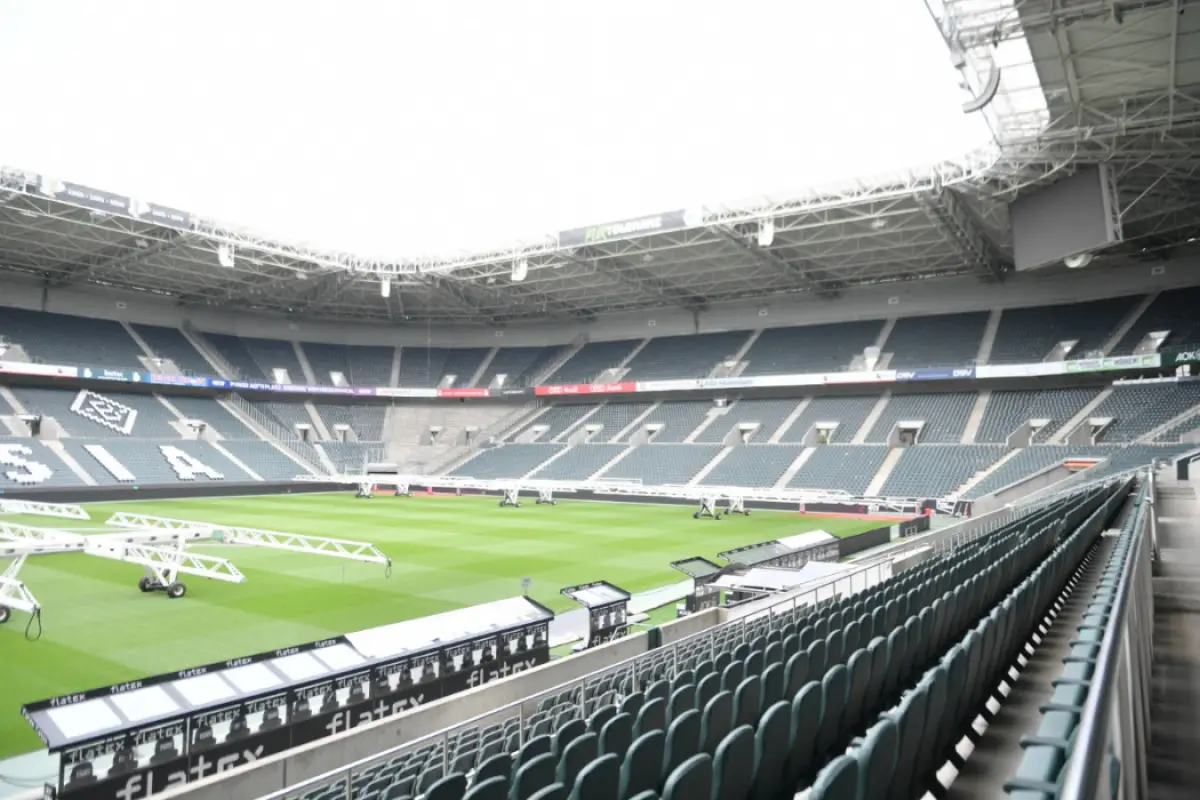 Timnas U-17 jalani stadium tour Borussia Park. (Sumber : PSSI)