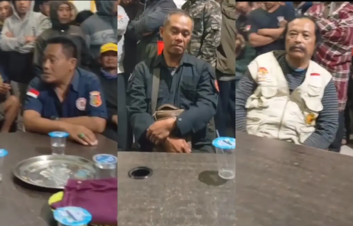 Diduga 3 oknum wartawan lakukan pemerasan pada warga di Desa Pandansari, Brebes (Sumber : instagram @undercover.id)