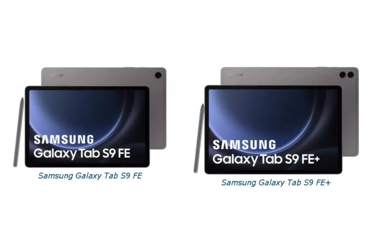 Bocoran Samsung Galaxy Tab S9 FE dan S9 FE+. (Sumber : Gizmochina)