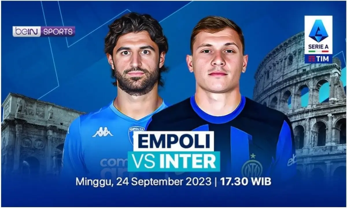 LINK LIVE STREAMING Empoli vs Inter Serie A Malam Ini, Kick Off 17.30 WIB (Sumber : Vidio.com)