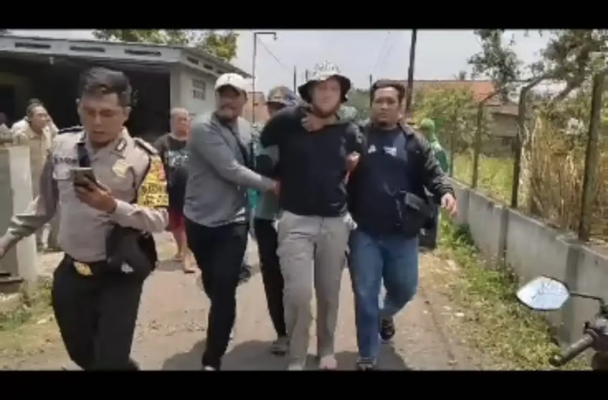 Sosok Arthur Leigh Welohr WNA Amerika Serikat gorok mertua di Kota Banjar (Sumber : instagram @mediahits_kotabanjar)