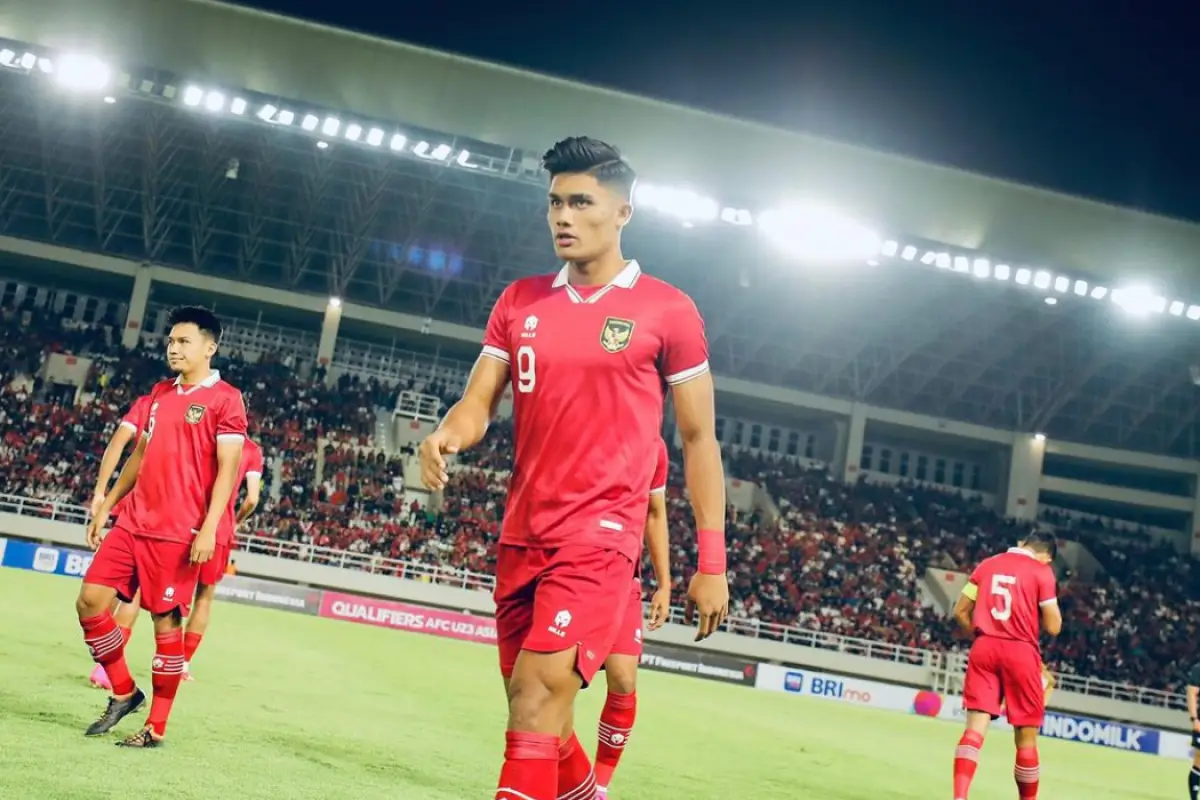 Ramdhan Sananta menyusul TImnas U-24 di Hangzhou, China. (Sumber : Instagram/m.ramadhansn)