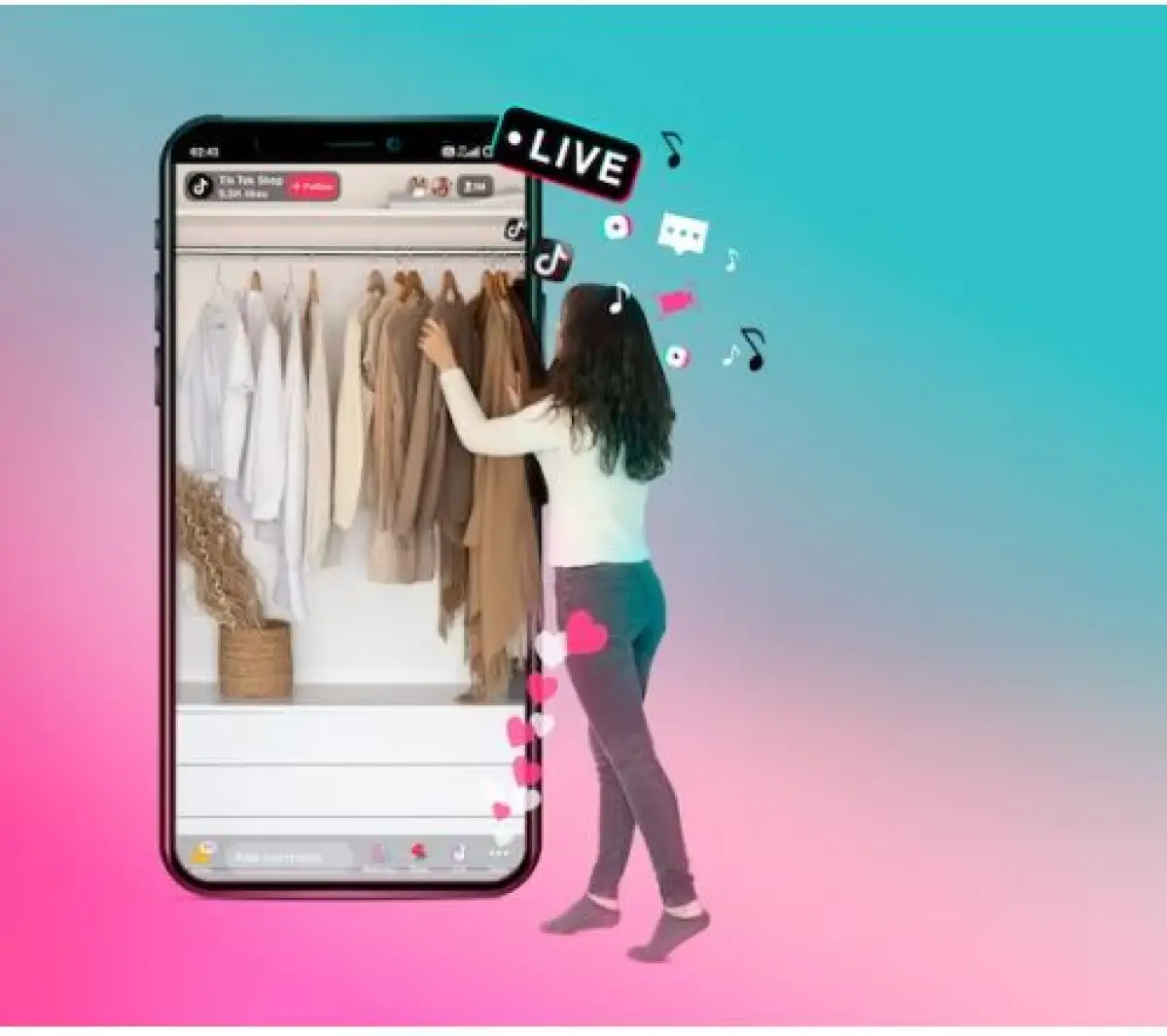 TikTok resmi dilarang pemerintah untuk berjualan secara langsung (Sumber : freepik)
