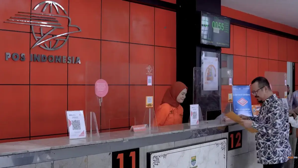 e-Meterai atau meterai elektronik bisa dibeli di Kantor Pos Indonesia, aman dan mudah banget. (Sumber : YouTube POSFIN)