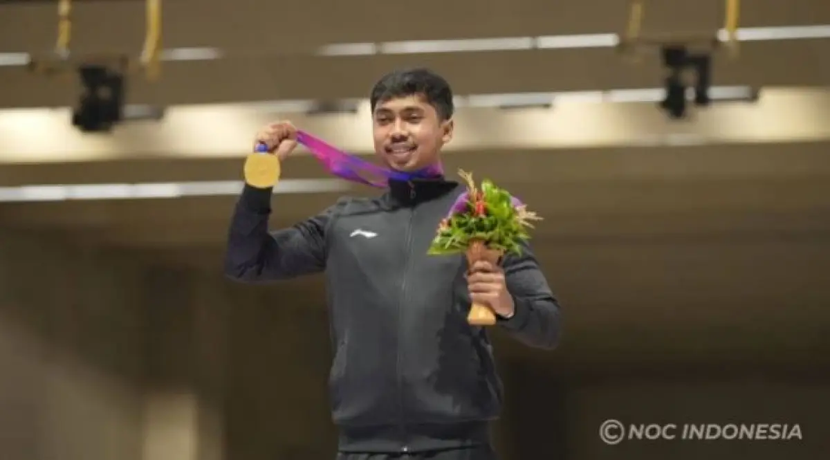 Muhammad Sejahtera Dwi Putra bawa pulang empat medali dari Asian Games 2022 (Sumber : NOCIndonesia)