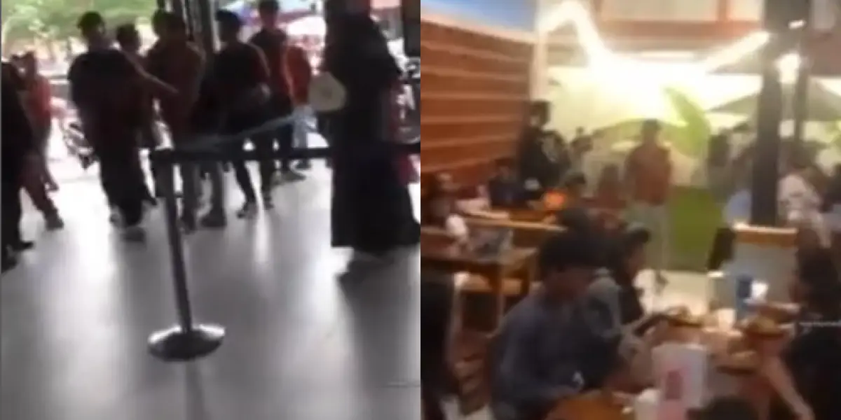 Waduh! Diduga Masalah Parkir, Mie Gacoan Cabang Ini Diserbu Ormas Berseragam (Sumber : Instagram/@memomedsos)