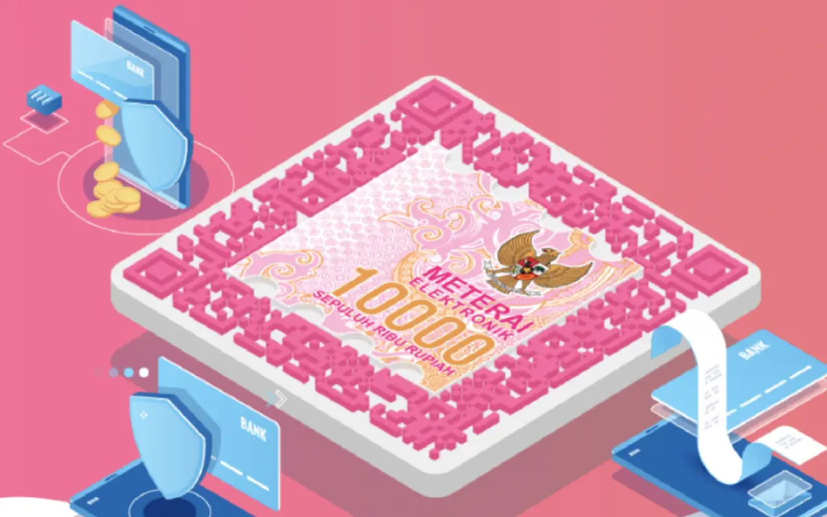 18 reseller resmi yang menjual e-meterai atau meterai elektronik secara online. (Sumber : Peruri)