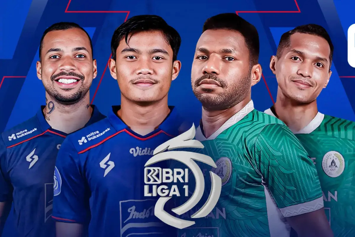 Arema FC vs PSS Sleman di Stadion Kapten I Wayan Dipta, Gianyar, Sabtu, 30 September 2023, kick off pukul 15.00 WIB.. (Sumber : vidio.com)