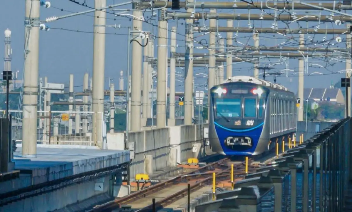 Ilustrasi MRT. Digadang-gadang bakal ada MRT di Semarang. (Sumber : Instagram @mrtjkt)