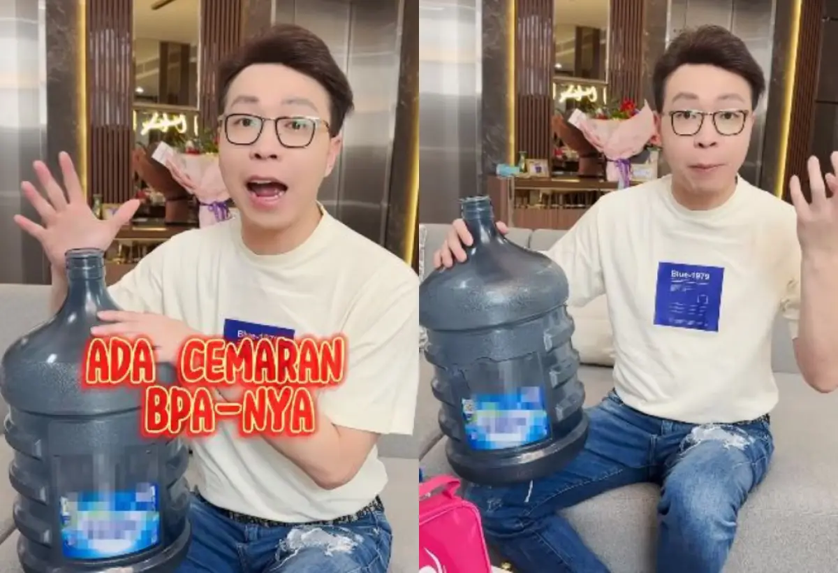 Dr. Richard Lee Sebut Galon Ini Mengandung Cemaran BPA, Sentil BPOM Untuk Tindak Tegas (Sumber : instagram.com/dr.richard_lee)