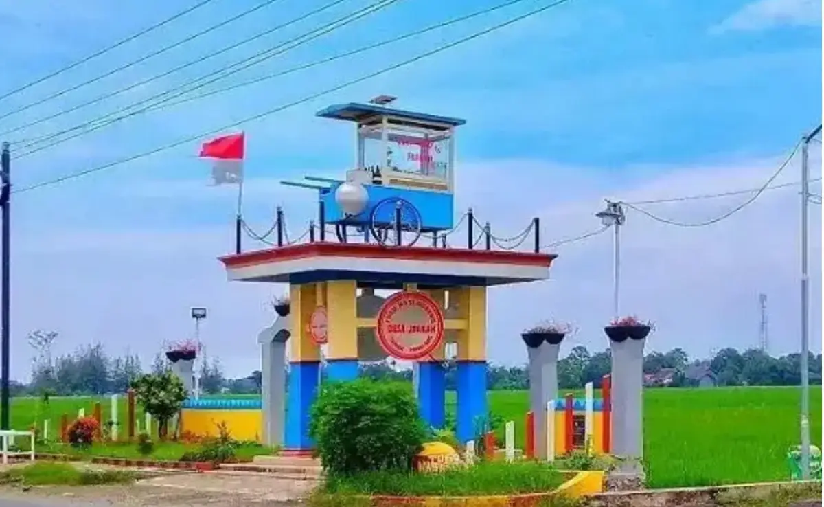 Tugu gerobak di Pemalang Jawa Tengah (Sumber : Instagram @ceritapemalang)