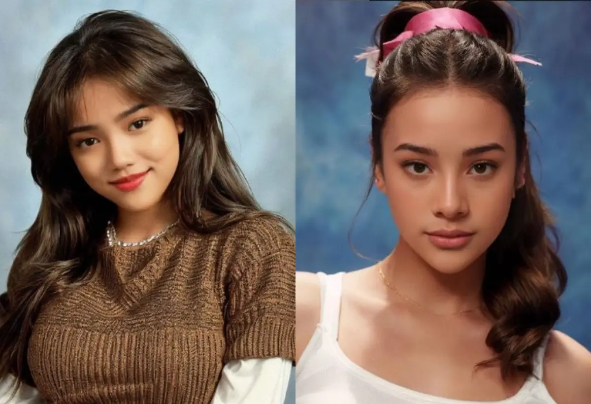 Link Download Aplikasi EPIK Untuk Ikutan Tren Foto AI Yearbook (Sumber : instagram @fuji_an & @anyageraldine)