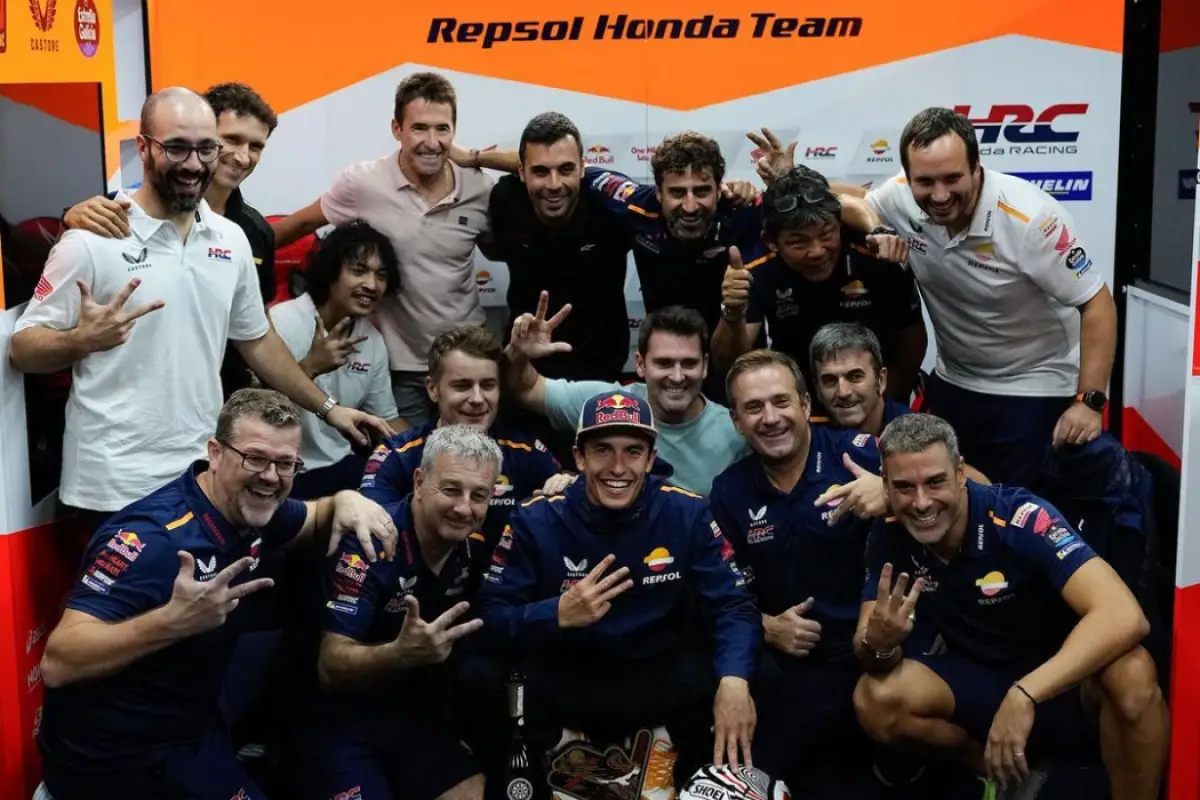 Naik Podium, Marc Marques Ragu Performanya Bertahan Hingga Akhir Seri MotoGP 2023. (Sumber : Instagram/marcmarquez93)