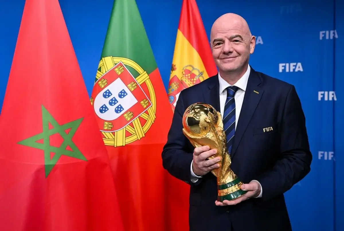 Piala Dunia FIFA 2030 akan menjadi perayaan sepak bola global dengan Spanyol, Maroko, dan Portugal sebagai tuan rumah. (Sumber : FIFA)